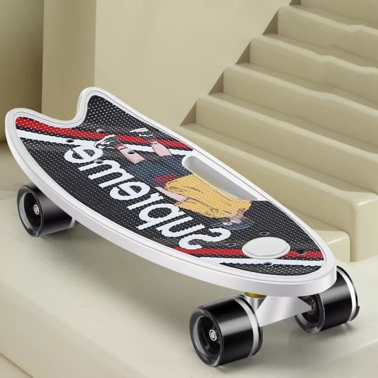 Trotineta Skateboard copii Roti silicon luminate