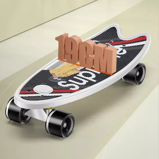 Trotineta Skateboard copii Roti silicon luminate