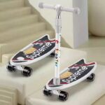 Trotineta Skateboard copii Roti silicon luminate