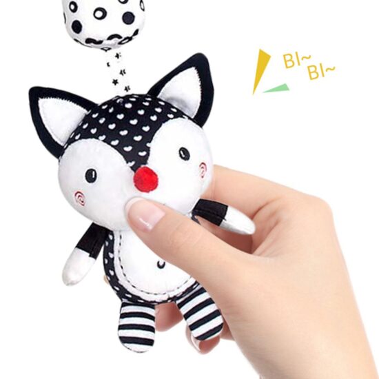 Zornaitori material textil bebelusi Jucarii dentitie