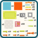 Atelierul de construit STEM Asamblare masa