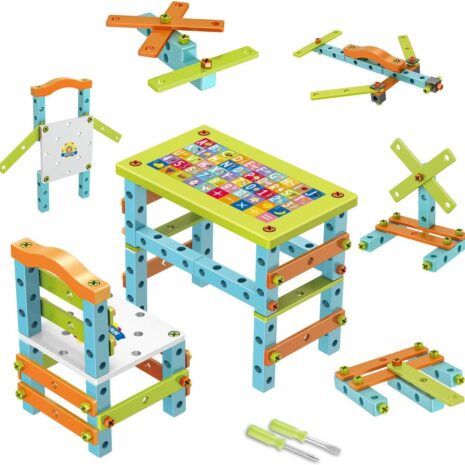 Atelierul de construit STEM Asamblare masa