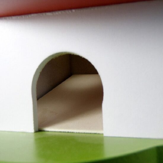 Banc lucru Buburuza cu bile-ciocanel lemn