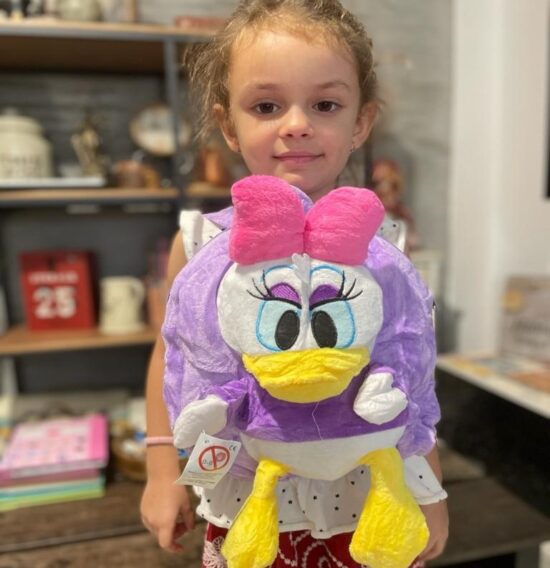 Ghiozdan gradinita 3D plus Daisy Duck Ghiozdan gradinita 3D plus Daisy Duck