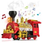 Locomotiva cu aburi Sunete Lumini Tren