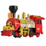 Locomotiva cu aburi Sunete Lumini Tren