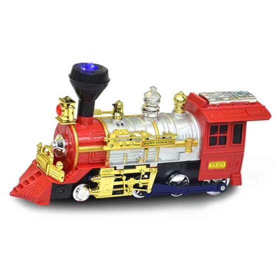 Locomotiva cu aburi Sunete Lumini Tren