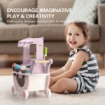 Magazinul de inghetata Carucior cu dulciuri