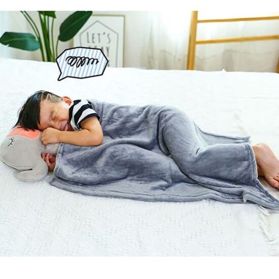 Perna plus de dormit copii cu paturica Animale