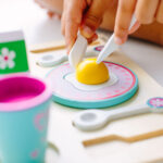 Puzzle lemn Micul dejun cu accesorii