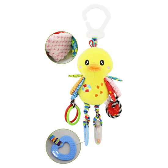 Zornaitoare bebe Ratusca Jucarie pentru dentitie