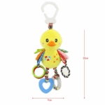 Zornaitoare bebe Ratusca Jucarie pentru dentitie