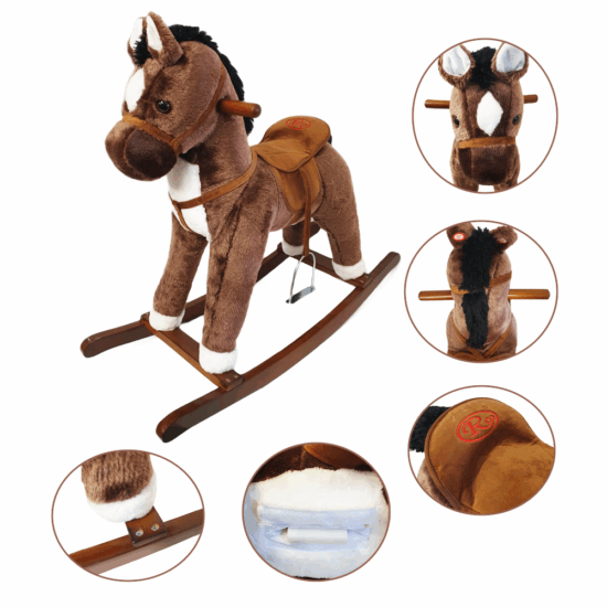 Balansoar copii Jucarie Leagan Calut din plus Maro