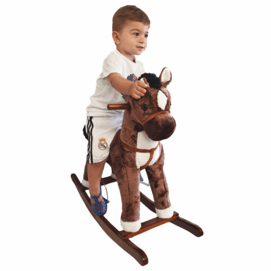 Balansoar copii Jucarie Leagan Calut din plus Maro
