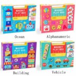 Carte magnetica Puzzle educativ Jocuri Jigsaw