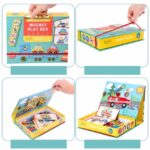 Carte magnetica Puzzle educativ Jocuri Jigsaw