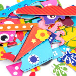 Carte magnetica Puzzle educativ Jocuri Jigsaw