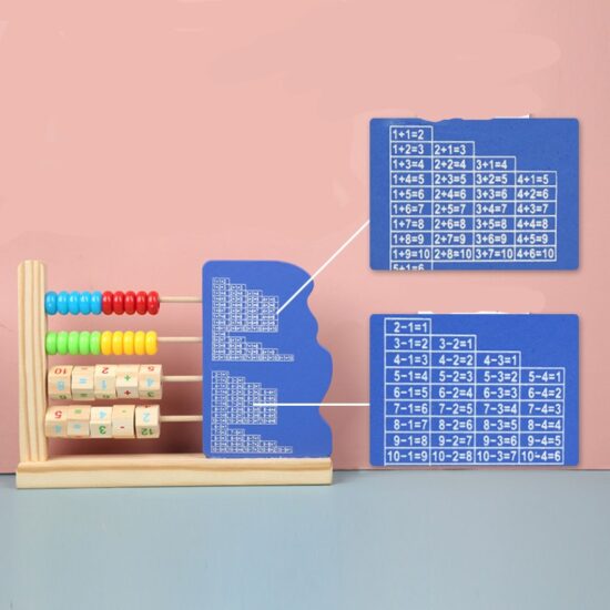 Ceas animalut Numaratoare ABAC Cuburi matematice