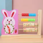 Ceas animalut Numaratoare ABAC Cuburi matematice