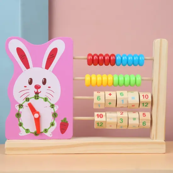 Ceas animalut Numaratoare ABAC Cuburi matematice