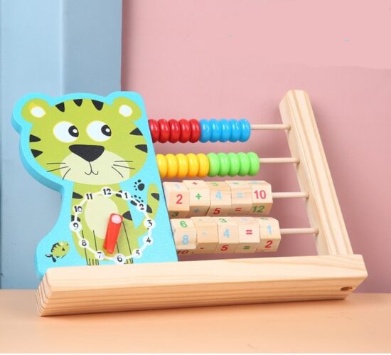 Ceas animalut Numaratoare ABAC Cuburi matematice