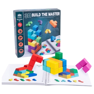 Cuburi constructii Tetris Puzzle geometric Build Master