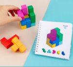 Cuburi constructii Tetris Puzzle geometric Build Master