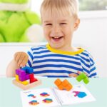 Cuburi constructii Tetris Puzzle geometric Build Master