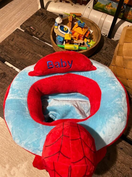 Fotoliu Spiderman Sit-up din plus Scaun bebe