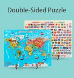 Harta lumii Puzzle magnetic Joc educativ