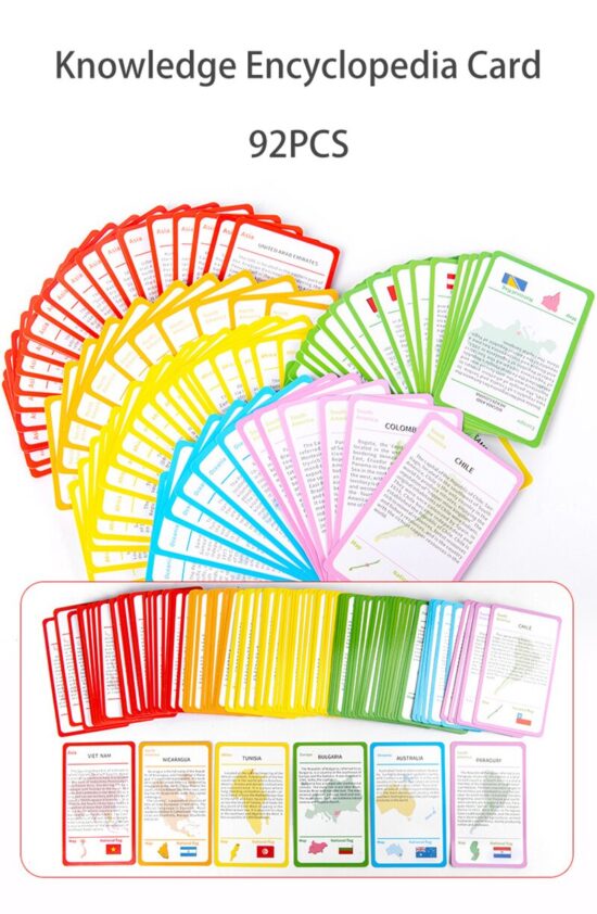 Harta lumii Puzzle magnetic Joc educativ