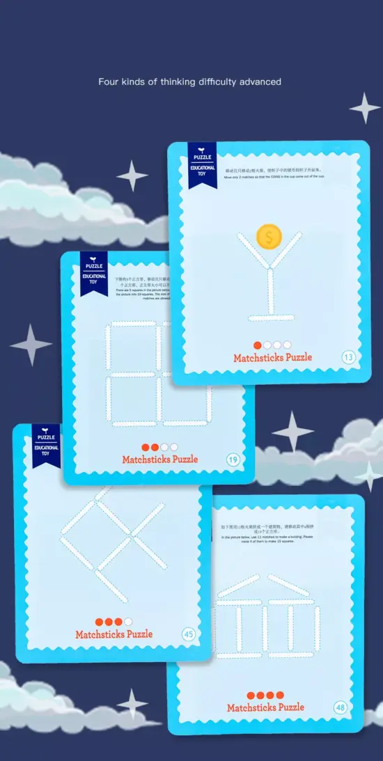 Joc creativ Carte magnetica educativa cu betisoare