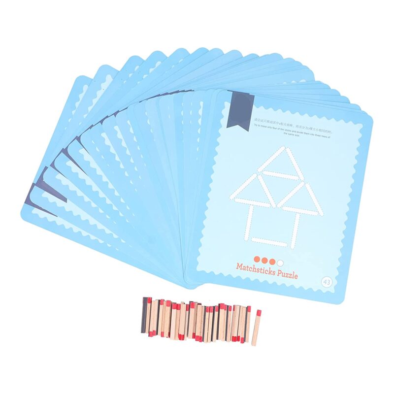 Joc creativ Carte magnetica educativa cu betisoare