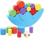 Joc echilibru Balanta cu cilindri colorati Balance