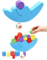 Joc echilibru Balanta cu cilindri colorati Balance