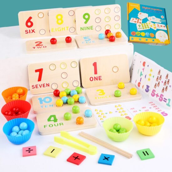 Joc educativ Asociere carduri Numere Matematice Joc educativ Asociere carduri Numere Matematice