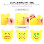 Joc grafic Stem Geoboard Matematic cu elastice