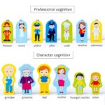 Joc logaritmic 7in1 Pescuit Puzzle educativ lemn