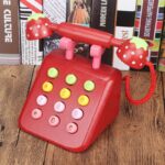 Jucarie Telefon cu taste receptor din lemn