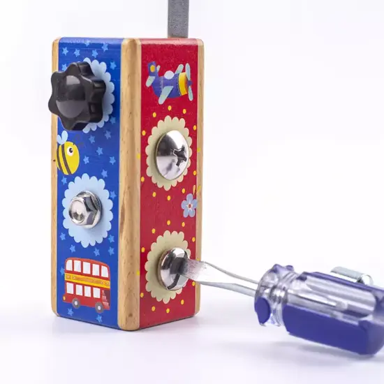 Jucarii Set instrumente Suruburi Surubelnita Busy Board