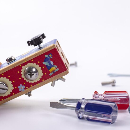 Jucarii Set instrumente Suruburi Surubelnita Busy Board