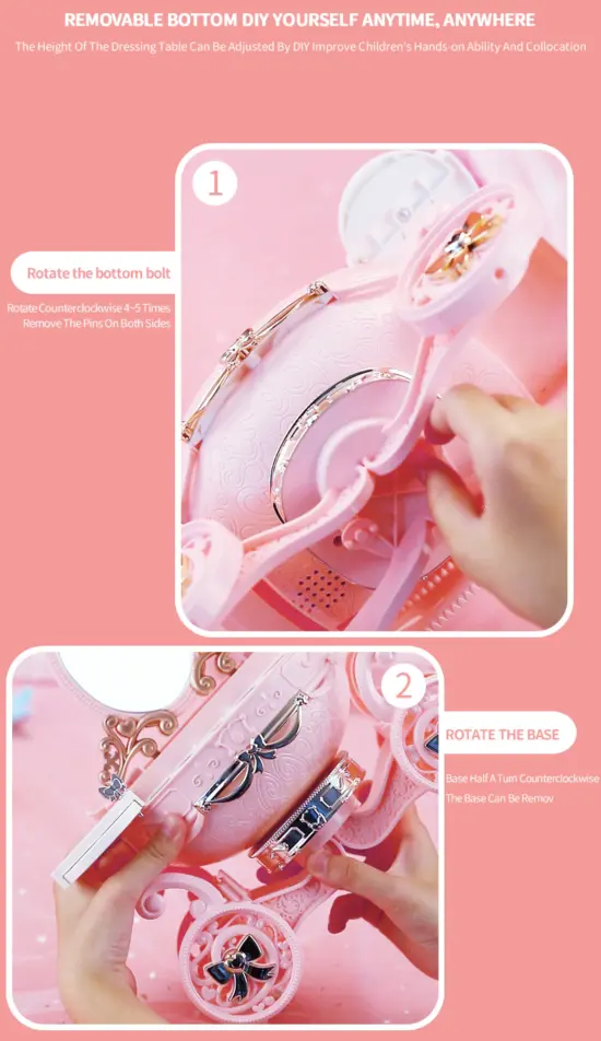 Masuta muzicala infrumusetare Oglinda si Accesorii