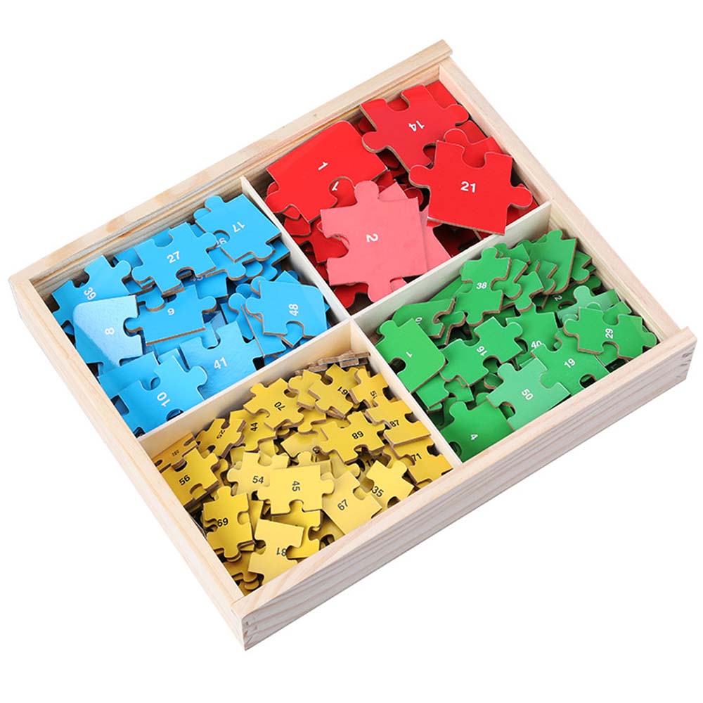 Puzzle 4in1 Dinozaur in cutie lemn 220 piese