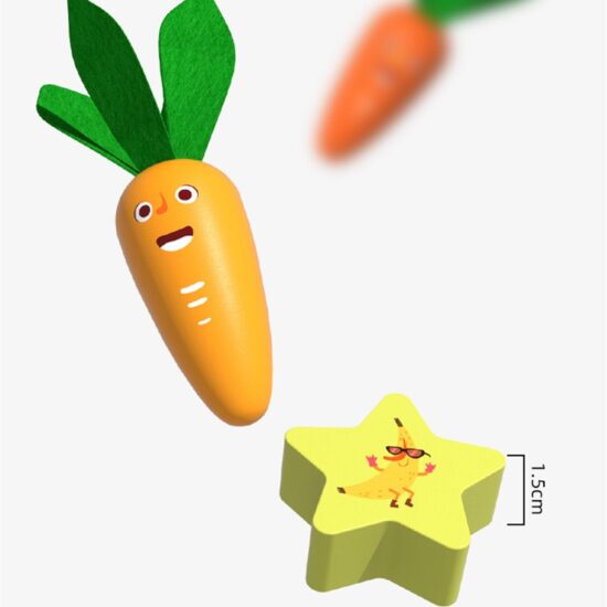 Puzzle educativ Gradina cu legume pentru pescuit