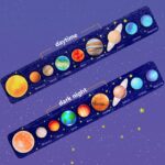 Puzzle incastru Spatiul Cosmic Sistemul Solar lemn