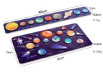 Puzzle incastru Spatiul Cosmic Sistemul Solar lemn