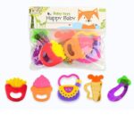 Set 5 Zornaitori Jucarii pentru dentitie bebe