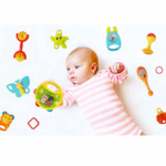 Set Zornaitori bebe Jucarii dentitie silicon