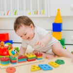 Sortator forme geometrice Colorat 5 coloane