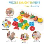 Sortator forme geometrice Colorat 5 coloane